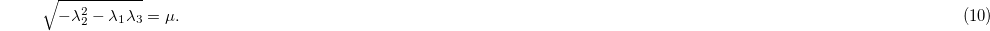 Equation (10)