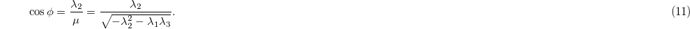Equation (11)