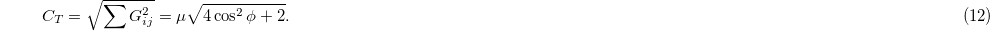 Equation (12)