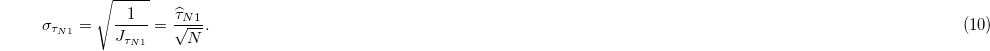 Equation (10)