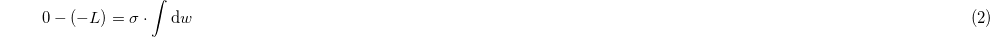 Equation (2)