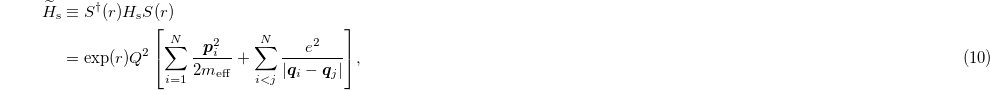 Equation (10)