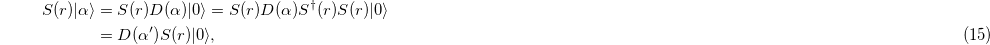Equation (15)