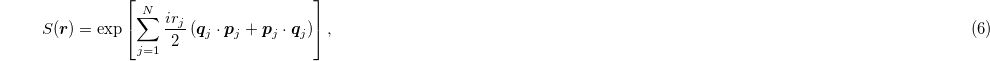Equation (6)
