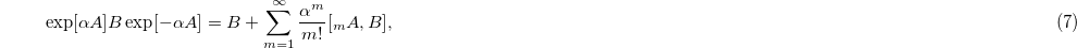 Equation (7)