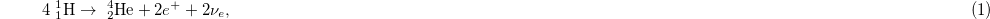 Equation (1)