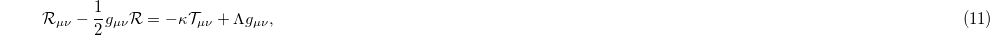 Equation (11)