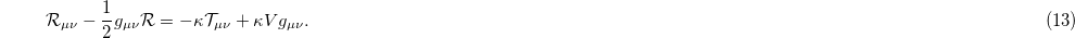 Equation (13)