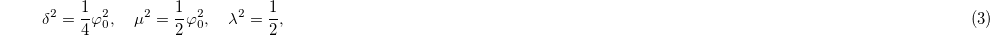 Equation (3)