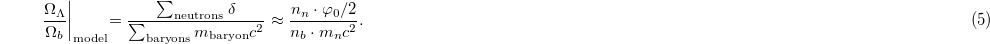 Equation (5)