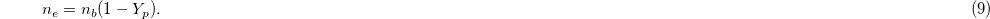 Equation (9)