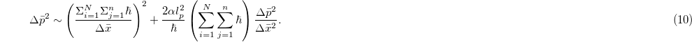 Equation (10)