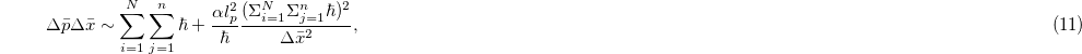 Equation (11)