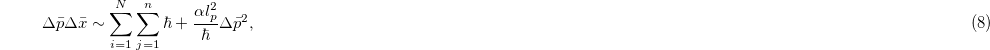 Equation (8)