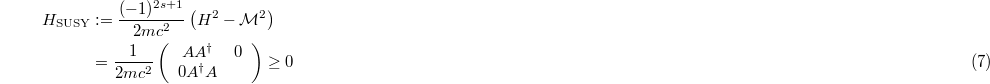 Equation (7)