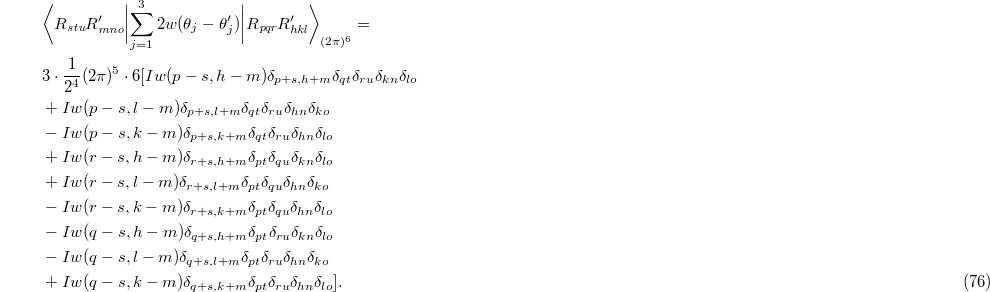 Equation (76)