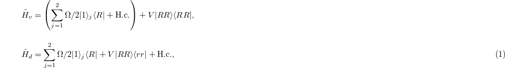 Equation (1)