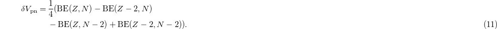 Equation (11)