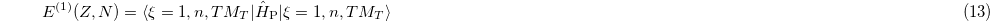 Equation (13)