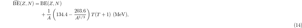 Equation (14)