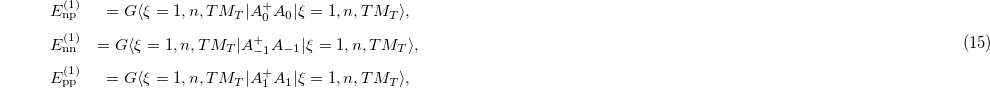 Equation (15)