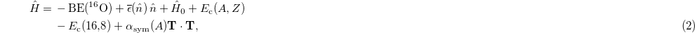 Equation (2)