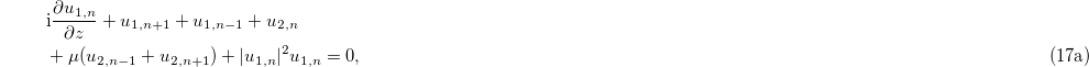 Equation (17a)