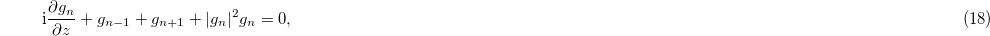 Equation (18)