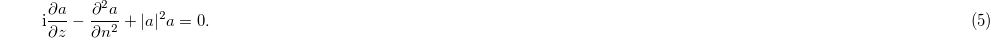 Equation (5)