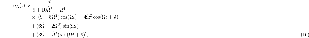 Equation (16)