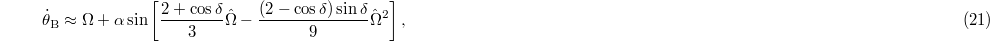 Equation (21)