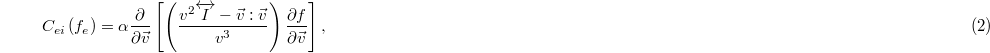 Equation (2)