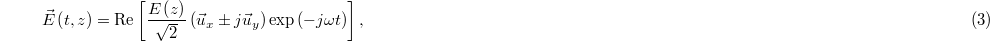 Equation (3)
