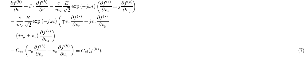 Equation (7)