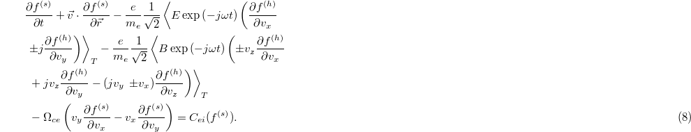 Equation (8)