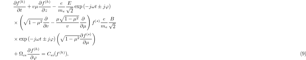 Equation (9)