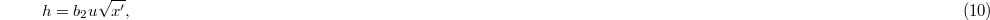 Equation (10)