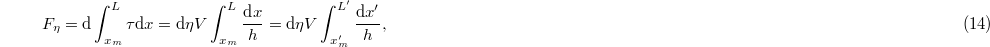 Equation (14)