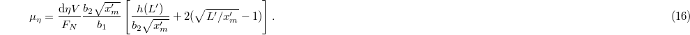 Equation (16)
