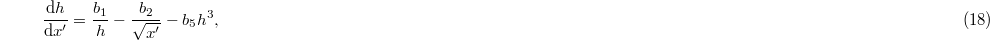 Equation (18)