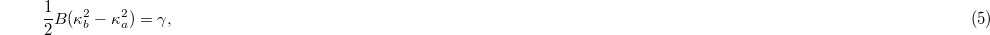Equation (5)