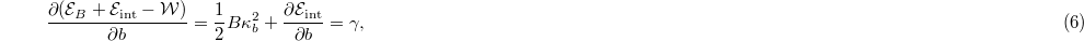 Equation (6)