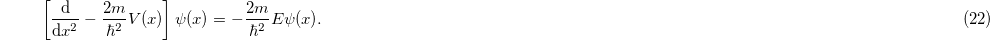 Equation (22)
