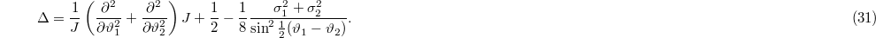 Equation (31)
