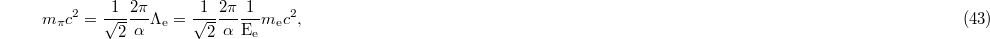 Equation (43)