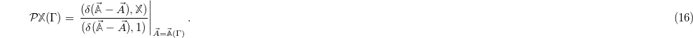 Equation (16)