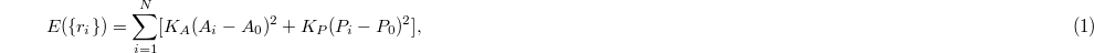 Equation (1)