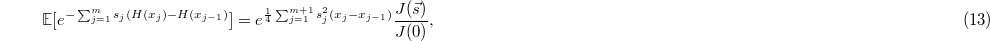Equation (13)
