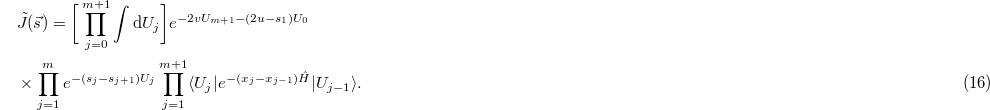 Equation (16)