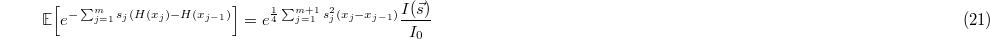 Equation (21)